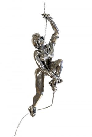 WARRIOR statue (steel wire) - female