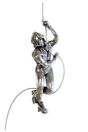 WARRIOR statue (steel wire) - male