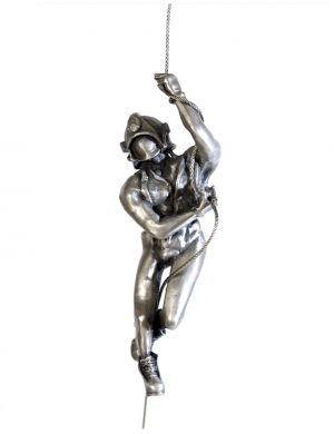 WARRIOR statue (steel wire) - male